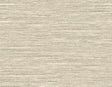 Rina faux grasscloth wallpaper in Warm Stone with a matte woven texture look