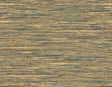 Rina wallpaper in Honey & Navy faux grasscloth texture