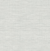 Mei Stringcloth wallpaper in Dove Grey with a subtle woven textile texture.