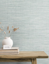 Mei Seabreeze by Japandi Style Stringcloth Wallpaper – Seabrook Designs JP10402