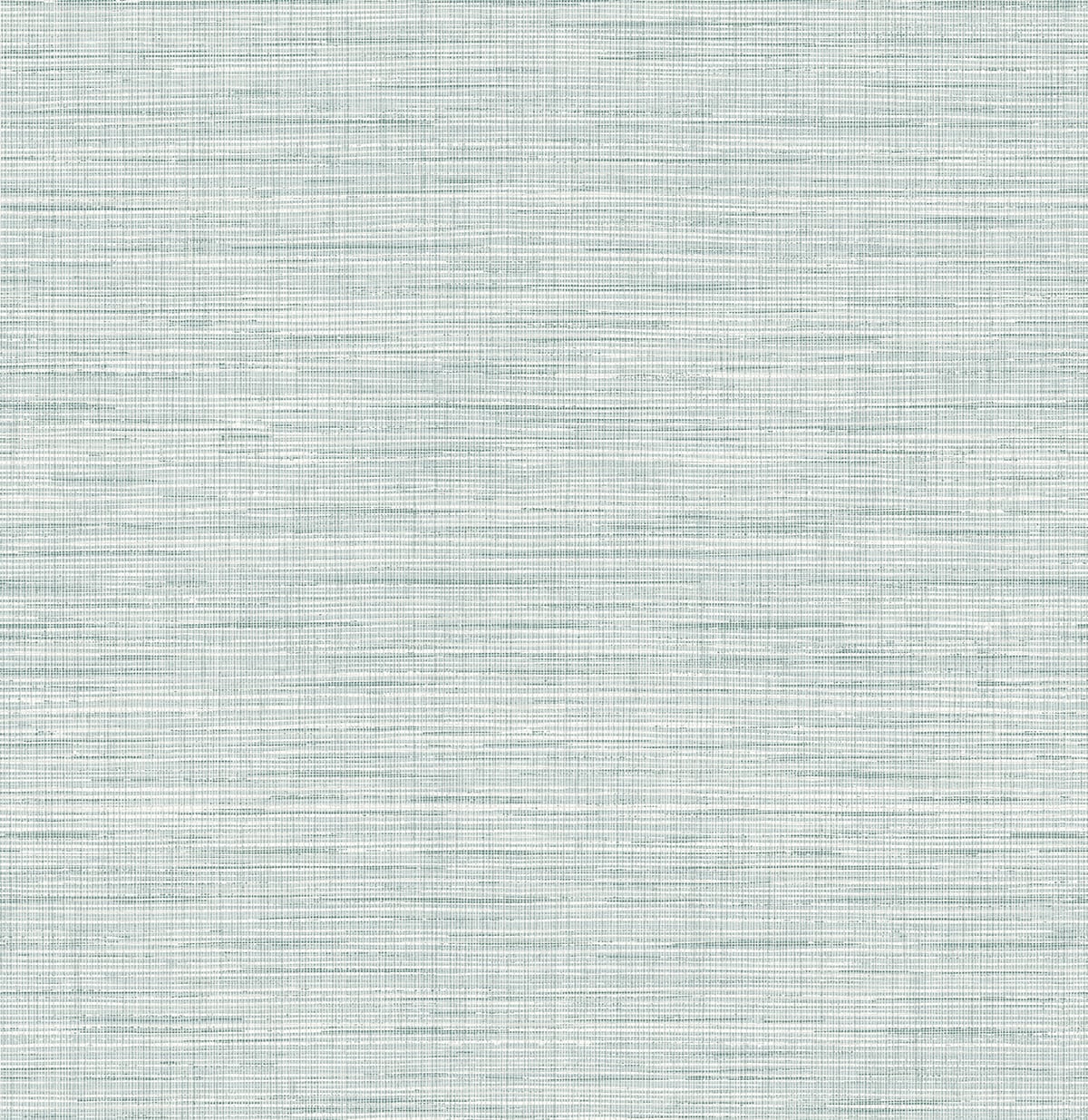 Seabrook Designs Mei Stringcloth wallpaper in Seabreeze, a matte blue woven-texture look