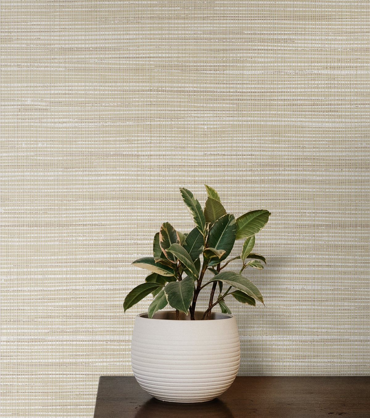 Mei Stringcloth Sandstone by Japandi Style Textured Wallpaper – Seabrook Designs JP10405