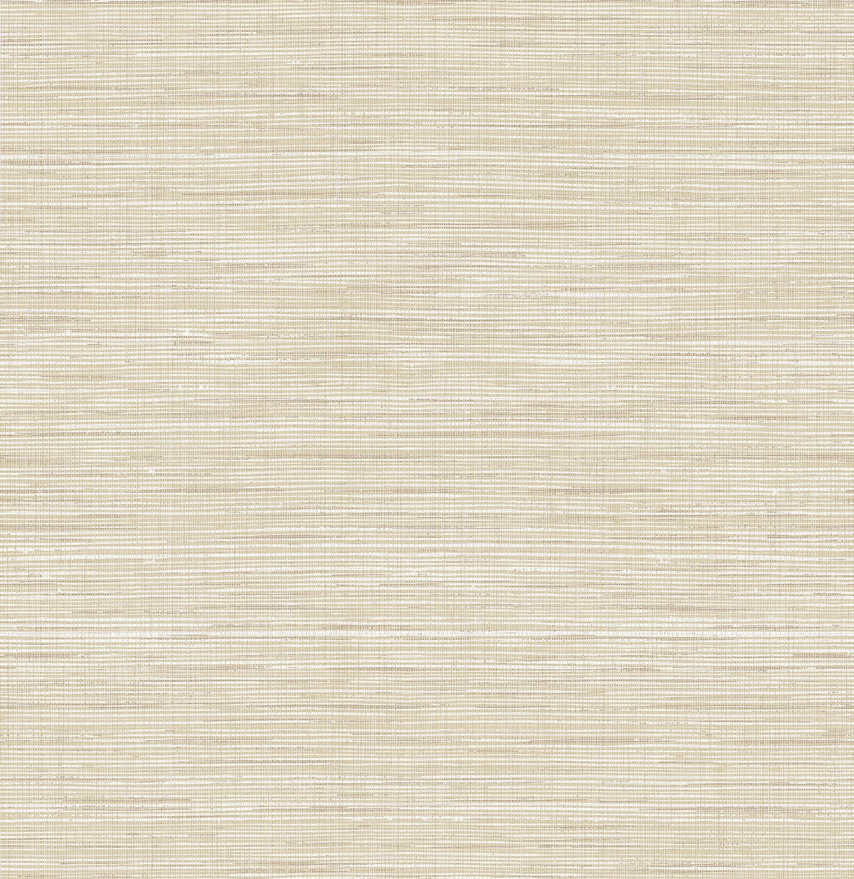 Mei Stringcloth wallpaper in Sandstone with a woven textile texture