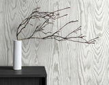 Nina Fog by Japandi Style Wood Grain Wallpaper – Seabrook Designs JP10500