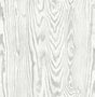 Seabrook Designs Nina wallpaper in Fog grey with rustic wood grain pattern