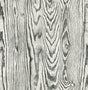 Salt and pepper grey wood grain wallpaper with a realistic plank texture