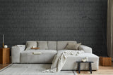 Naomi Charcoal by Japandi Style Striped Wallpaper – Seabrook Designs JP10600