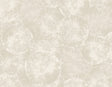 Eren wallpaper in Dove Grey with an abstract organic ring pattern and matte finish