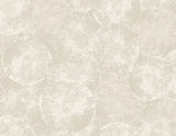 Eren wallpaper in Dove Grey with an abstract organic ring pattern and matte finish
