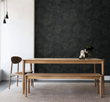 Eren Rich Onyx by Japandi Style Abstract Wallpaper – Seabrook Designs JP10710
