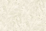 Mari wallpaper in White Sands with a matte tonal palm frond botanical pattern