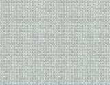 Mika wallpaper in Oceanside featuring a woven lattice texture pattern in soft blue and neutral tones
