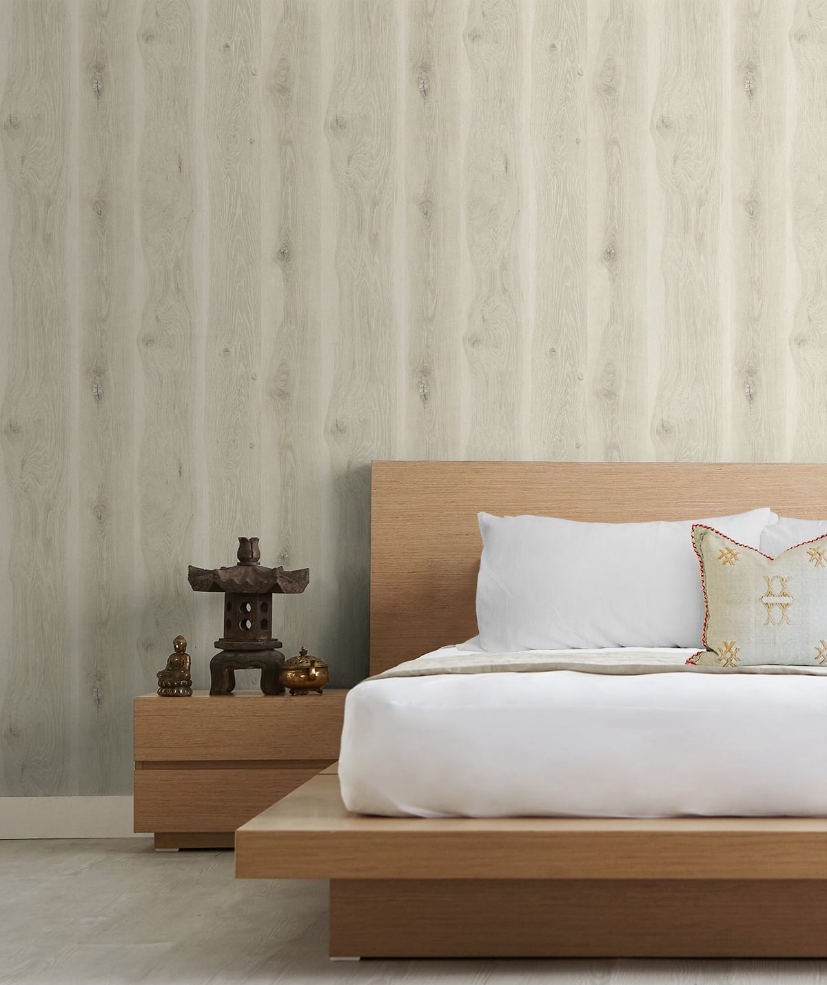 Kieri Oat by Japandi Style Wood Vinyl Wallpaper – Seabrook Designs JP11306