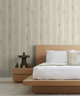 Kieri Oat by Japandi Style Wood Vinyl Wallpaper – Seabrook Designs JP11306