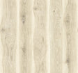 Kieri Oat wood-look matte vinyl wallpaper with vertical planks