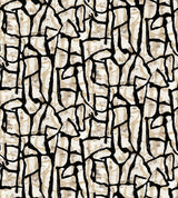 Jouji Ebony & Sand by Japandi Style Matte Nonwoven Abstract Wall Mural (108 in x 120 in) – Seabrook Designs JP11500M-Sample