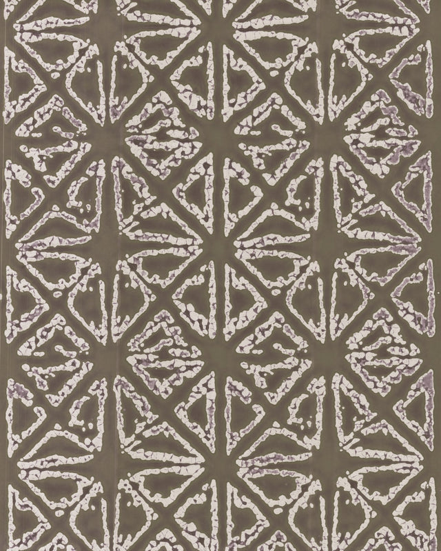 Empire Diamond Grey Wallpaper with Geometric Diamond Pattern, Non Woven Unpasted - York KT2111