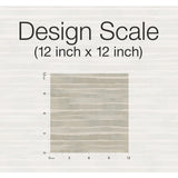 Dreamscapes Taupe Wallpaper with Textured Horizontal Stripe - York KT2183