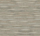 Dreamscapes Brown Horizontal Striped Textures Wallpaper - York KT2184