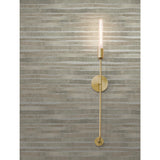 Dreamscapes Brown Horizontal Striped Textures Wallpaper - York KT2184