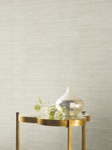 Silk Elegance Black Wallpaper with Textured Silk Weave Pattern - York KT2246N