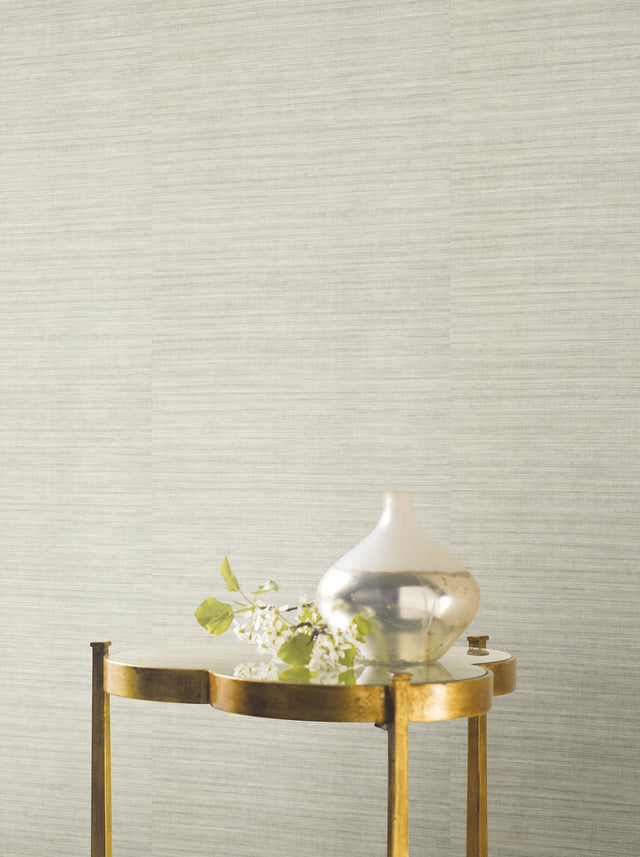 Silk Elegance Black Wallpaper with Textured Silk Weave Pattern - York KT2246N