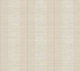 Colbert Stripe Taupe Textured Wallpaper by Antonina Vella - LL3209