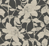 Solange Black Botanical Wallpaper by Antonina Vella - LL3213
