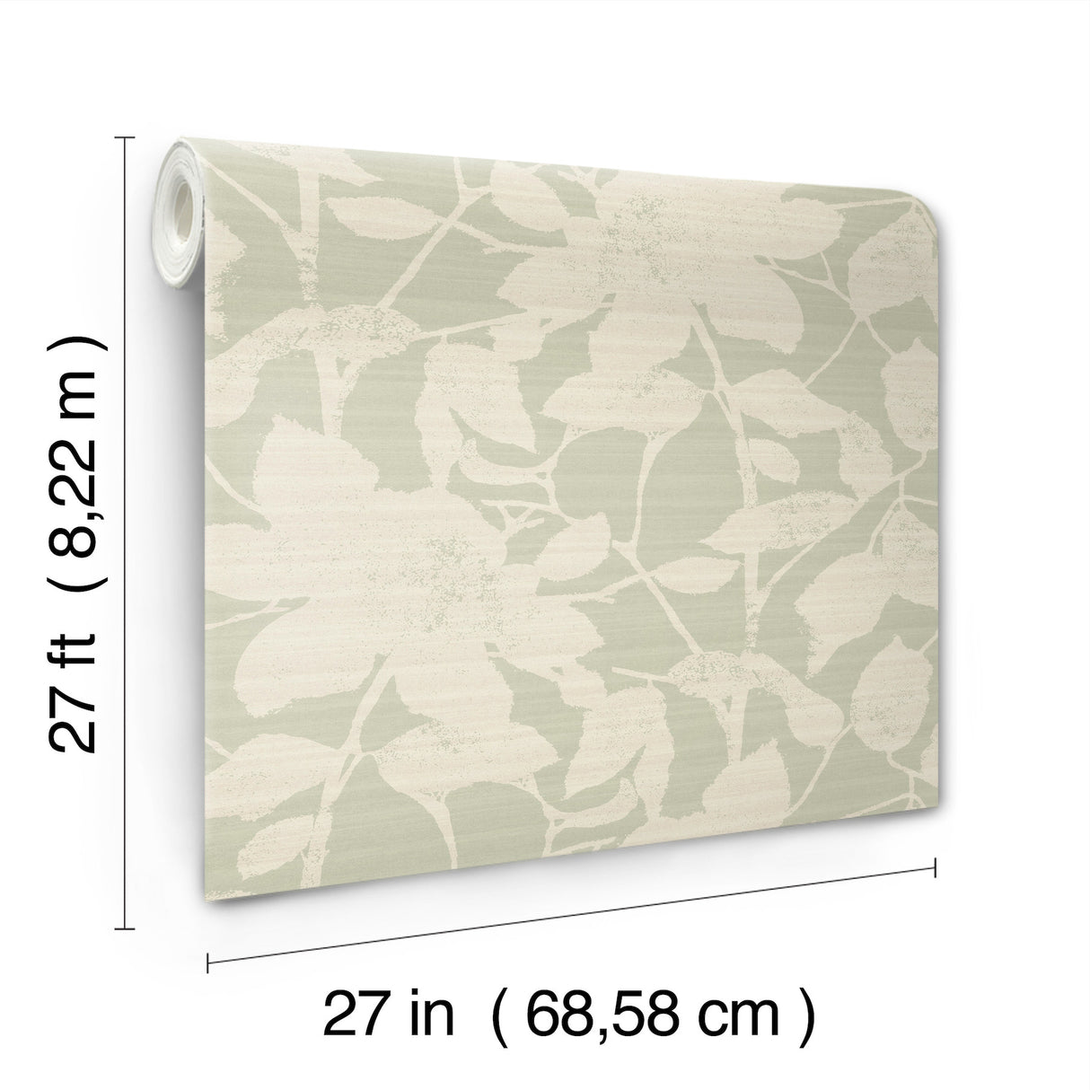 Solange Sage Botanical Wallpaper by Antonina Vella - LL3216