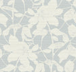 Solange Light Blue Botanical Wallpaper by Antonina Vella - LL3217