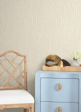 Willow Song Wheat Botanical by Antonina Vella Unpasted Non Woven Wallpaper 27in x 27ft - Antonina Vella LL3219