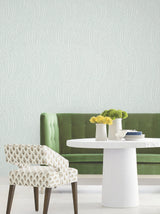Willow Song Light Blue by Antonina Vella Traditional Botanical Non Woven Unpasted Sidewall Wallpaper from Layered Luxe - LL3220
