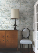 Moreno Blue Woodland Wallpaper by Antonina Vella Layered Luxe Traditional Botanical Scenic Unpasted Non Woven 27in x 27ft - LL3226