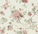 Veiled Garden Rose Floral Wallpaper by Antonina Vella - LL3230