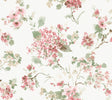 Veiled Garden Pink Floral Wallpaper by Antonina Vella - LL3231
