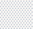 Serene Villa Red Floral Stamp Wallpaper by Antonina Vella - LL3235