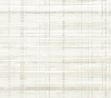 Vanishing Point Dove Striated Wallpaper by Antonina Vella LL3243 - Pale Grey, Beige, and White Non Woven Roll
