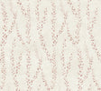 Alpenrose Maroon Vine Wallpaper by Antonina Vella - LL3255