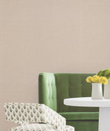 Hempfield Weave Wheat by Antonina Vella Loomed Cotton and Hemp on Non Woven Unpasted Residential Wallpaper Roll 36-in x 24-ft 72 Sq Ft - LL4350