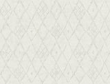 Souk Diamonds Smoke Wallpaper with Geometric Diamond Pattern - York LM5312