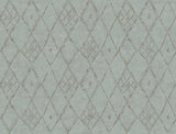 Souk Diamonds Sage Wallpaper with Geometric Diamond Motif - York LM5313