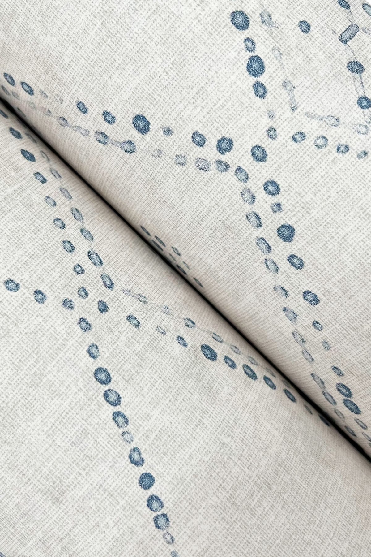 Souk Diamonds Taupe Geometric Wallpaper with Handpainted Diamond Motif - York LM5314