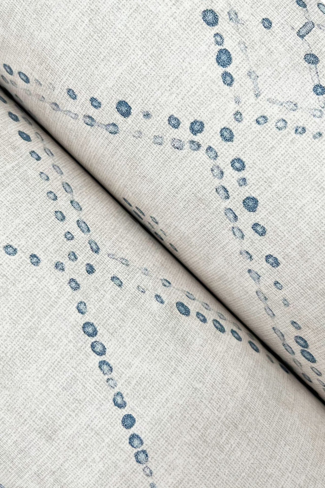 Souk Diamonds Taupe Geometric Wallpaper with Handpainted Diamond Motif - York LM5314
