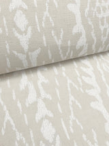 Rousseau Paperweave Linen Wallpaper with Geometric Ikat Motif - York LM5343