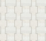 La Broderie Grey Geometric Raised Ink Wallpaper - York LM5373