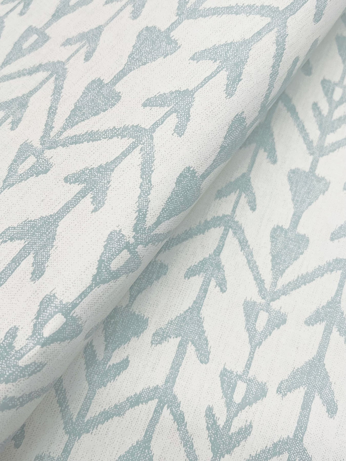 Martigue Stripe Sage Wallpaper with Bohemian Stripe Pattern - York LM5383