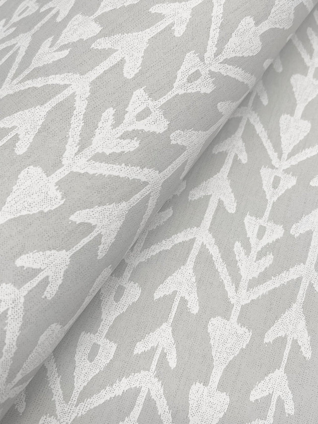 Martigue Stripe Grey Wallpaper with Bohemian Striped Motif - York LM5384