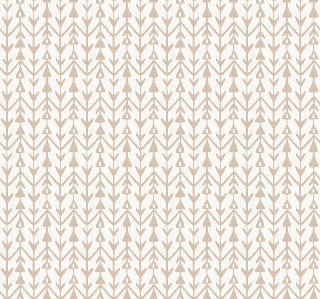 Martigue Stripe Blush Wallpaper with Bohemian Stripe Pattern - York LM5386