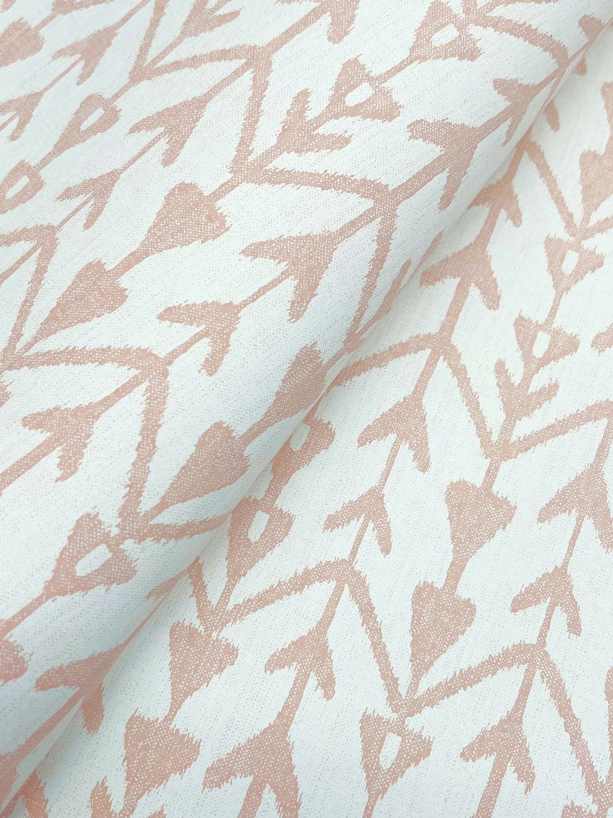 Martigue Stripe Blush Wallpaper with Bohemian Stripe Pattern - York LM5386
