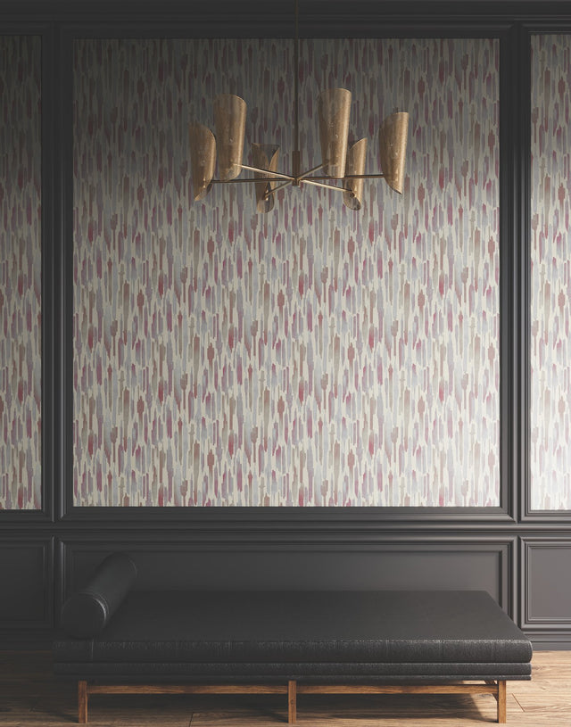 Pluie Multi Abstract Watercolor Wallpaper - York LM5402